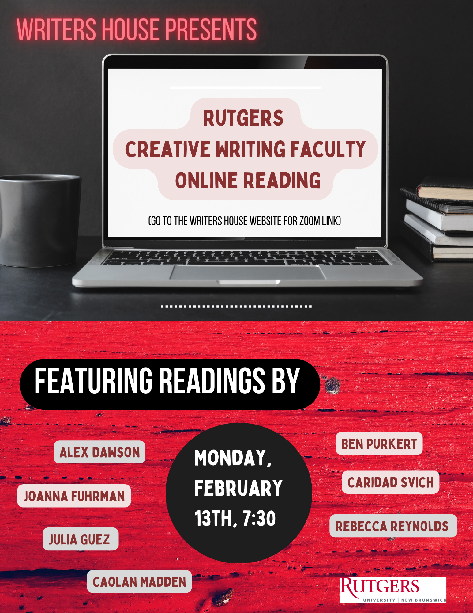 Image - Writers from Rutgers: Creative Writing Faculty Event
